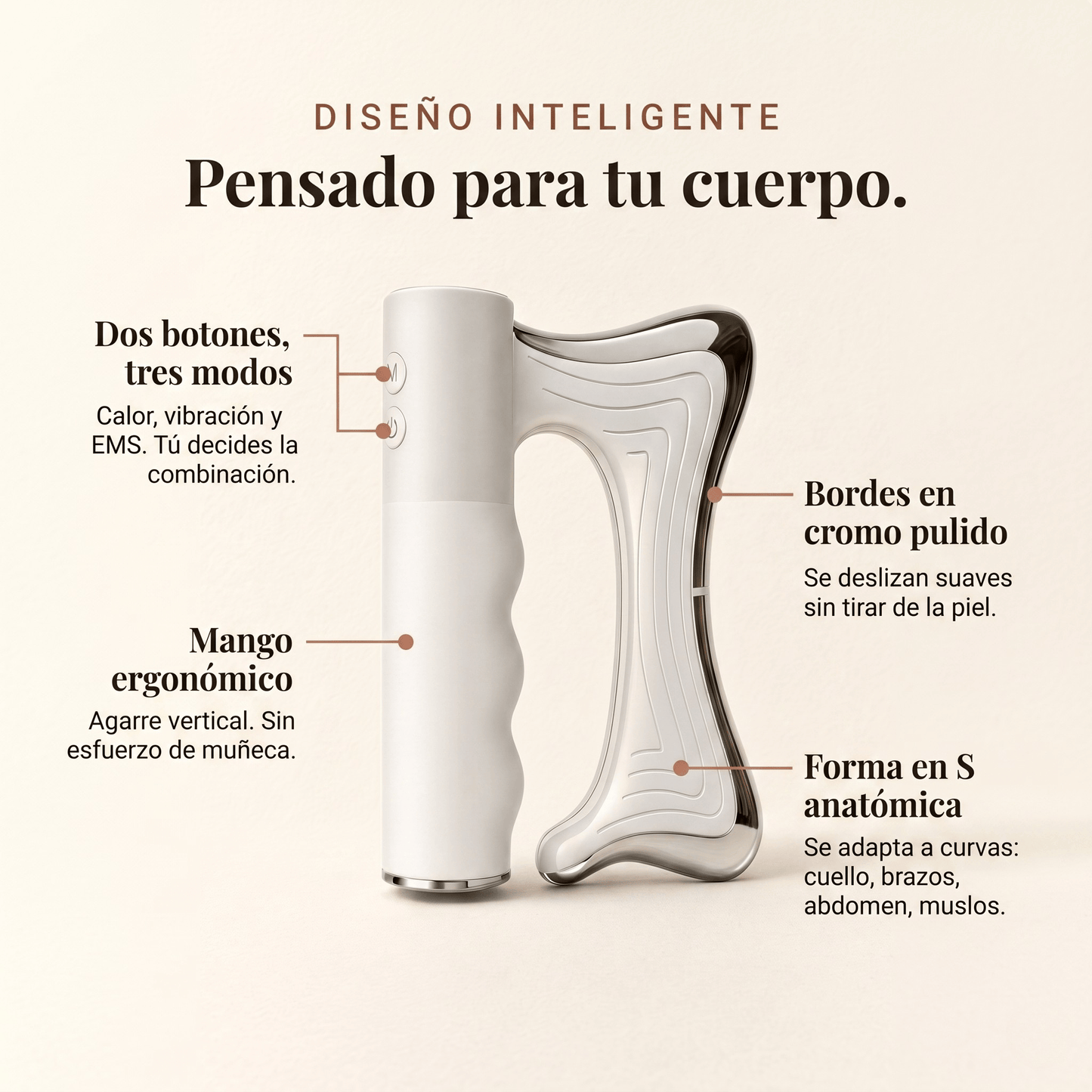 Luxcary™ Masajeador drenante y reafirmante
